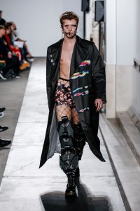 Charles Jeffrey Loverboy Men's Spring 2020 photographed in London on 08 June 2019