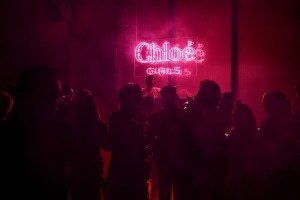 The scene at the Chloé Resort 2020 after party.