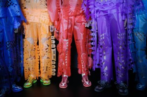 Backstage at Craig Green Men's Spring 2020 photographed in London on 10 June 2019