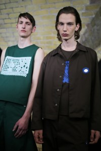 Backstage at Craig Green Men's Spring 2020 photographed in London on 10 June 2019