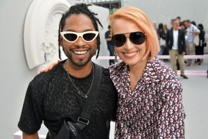 Miguel and Noomi Rapace
