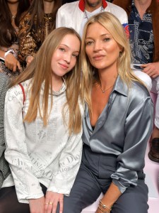 Kate Moss and daughter Lila Grace Moss Hack