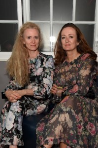 LONDON, ENGLAND - JUNE 06: Lucy Yeomans (R) with guest ≈attend Dundas Travelling Flagship on June 06, 2019 in London, England. (Photo by David M. Benett/Dave Benett/Getty Images for Dundas)