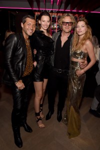 LONDON, ENGLAND - JUNE 06: Evangelo Bousis, Amanda Murphy, Peter Dundas and Hana Jirickova attend Dundas Travelling Flagship on June 06, 2019 in London, England. 

Pic Credit: Dave Benett