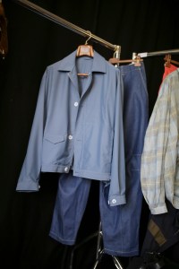 Backstage at E. Tautz  Men's Spring 2020 photographed in London on 08 June 2019
