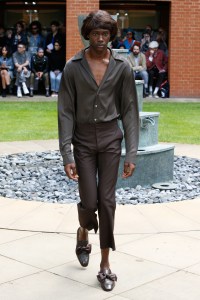 Edward Crutchely Men's Spring 2020 photographed in London on 08 June 2019