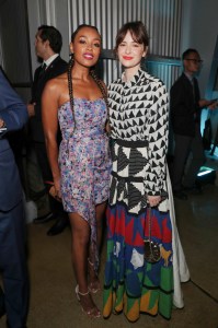 Melanie Liburd and Ashleigh Cummings