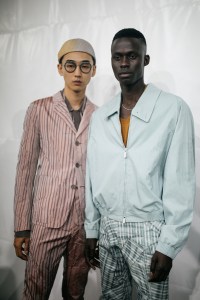 Backstage at Ermenegildo Zegna Men's Spring 2020