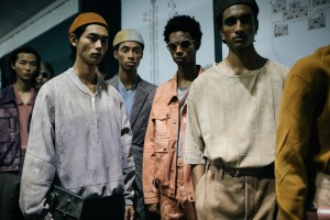 Backstage at Ermenegildo Zegna Men's Spring 2020