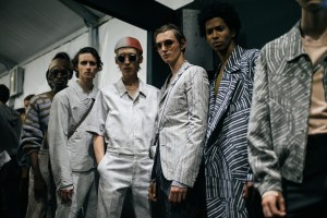Backstage at Ermenegildo Zegna Men's Spring 2020