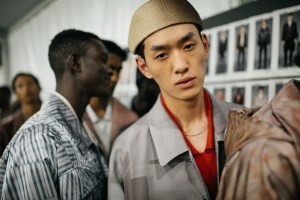Backstage at Ermenegildo Zegna Men's Spring 2020