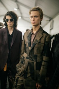 Backstage at Ermenegildo Zegna Men's Spring 2020