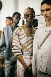 Backstage at Ermenegildo Zegna Men's Spring 2020