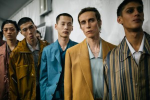 Backstage at Ermenegildo Zegna Men's Spring 2020