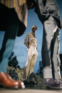Backstage at Ermenegildo Zegna Men's Spring 2020