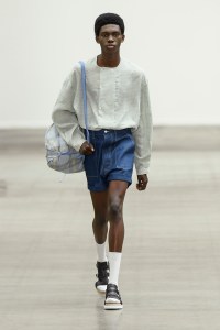 E. Tautz Men's Spring 2020 photographed in London on 08 June 2019