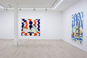 Paintings by Farah Atassi.
