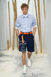 Feng Chen Wang Men's Spring 2020 photographed in London on 10 June 2019