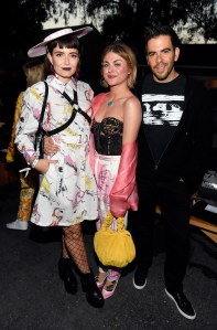 Nikia Provenzano, Frances Bean Cobain and Eli Roth