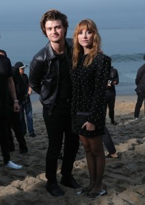 Joe Keery and Maika Monroe