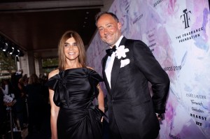 Carine Roitfeld and Frederick Pignault