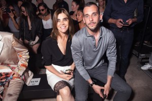 Carine Roitfeld and Vladimir Restoin Roitfeld