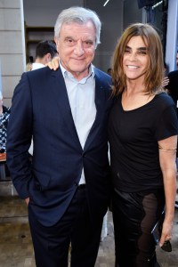 Sidney Toledano and Carine Restoin-Roitfeld