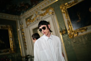 Backstage at Givenchy Men's Spring 2020