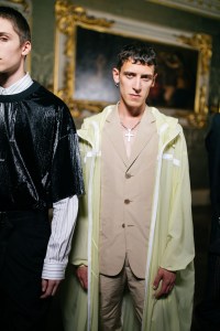Backstage at Givenchy Men's Spring 2020