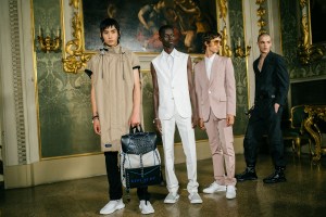 Backstage at Givenchy Men's Spring 2020