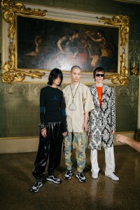 Backstage at Givenchy Men's Spring 2020
