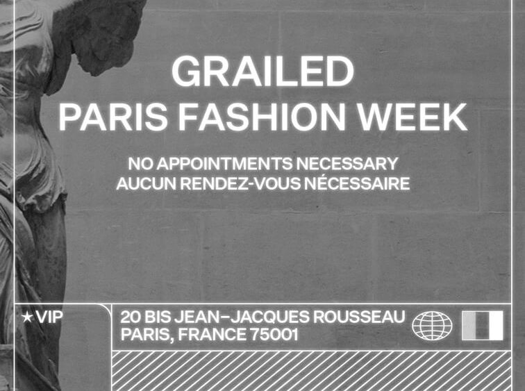 Grailed has opened a pop-up during Paris Fashion Week