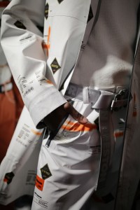 Backstage at Heron Preston Men's Spring 2020