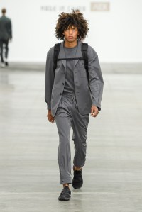 HLA x AEX by JD.COM Men's Spring 2020 photographed in London on 08 June 2019