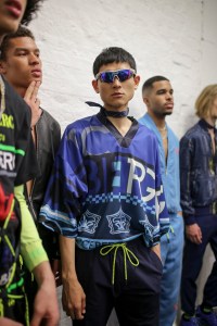 Backstage at Iceberg  Men's Spring 2020 photographed in London on 08 June 2019