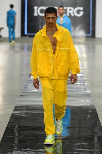 Iceberg Men's Spring 2020 photographed in London on 08 June 2019