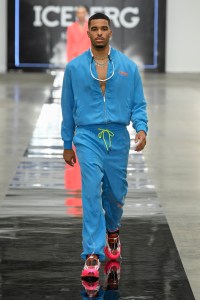 Iceberg Men's Spring 2020 photographed in London on 08 June 2019