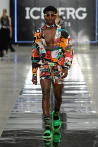 Iceberg Men's Spring 2020 photographed in London on 08 June 2019