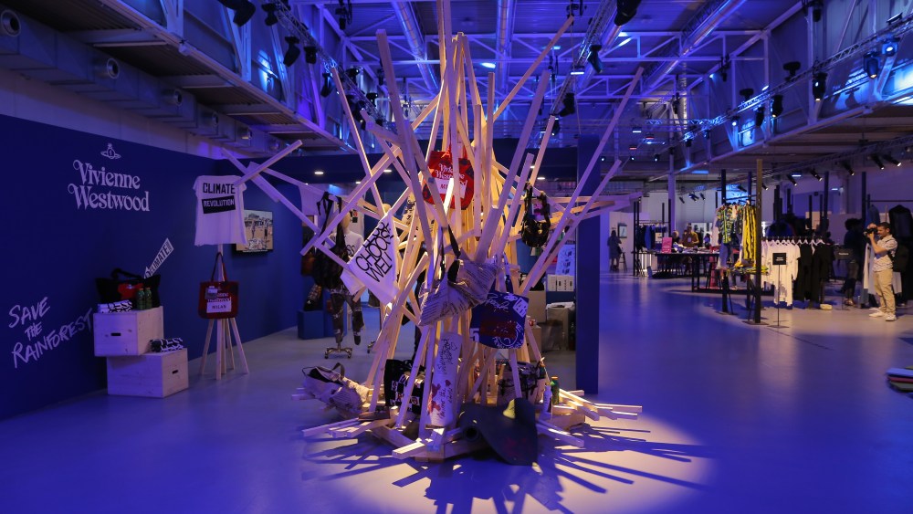 The scene at White Milano's WSM trade show.