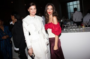 Tabitha Simmons and Emily Ratajkowski, CFDA Awards 2019