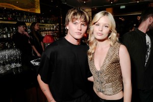 Jordan Barrett and Georgia May Jagger
