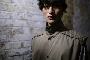 Backstage at JordanLuca Men's Spring 2020 photographed in London on 08 June 2019