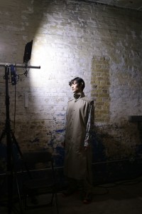 Backstage at JordanLuca Men's Spring 2020 photographed in London on 08 June 2019