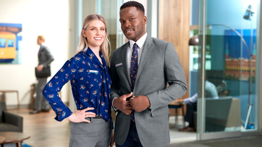 00ED-CR19US-7873F created shot of two different pairingspairing oneLEBO Chase_1Q_SS19_CR19US Chase Jason Wu collection onfigs 0073-CR19US-7865F Rachel(SHE SINGLE) (LE STUDIO-LEBO) ImageDue: Total Variations: 1 LEBO Chase_1Q_SS19_CR19US Chase Jason Wu collection onfigs * 510355 73 brt scarlet/sunlt yel --- Chase Wms JW LS Tie Neck Print Blouse 508937 74 DEEPEST INDIGO 4TG WR CS MID RIS STRGHT JEAN 483208 56 BLACK BLA W BLOCK HEEL PUMP 499536 74 BLACK/TRUE NAVY NFD WR CS REVERSIBLE BELTCHOOSE BEST SHOE, ALSO SENT ALDO NAVY MARKET PUMPS - Julie Roberts------------------------------------------------0073-CR19US-7869F Adem(HE SINGLE) (LE STUDIO-LEBO) ImageDue: Total Variations: 1 LEBO Chase_1Q_SS19_CR19US Chase Jason Wu collection onfigs * 515234 0 BRT SCA-SUNLT YEL --- CHASE MNS JW BLUE FLRL TIE 508935 74 RINSE ABE MR CS SLIM STRETCH DENIM 500412 74 LIGHT CHARCOAL LCH CSC CHASE MR TLRD SUIT CT 426750 73 WHITE WHI MR CS LS TLRD BC SHIRT 271411 74 DARK BROWN DBR MR CS GLOVE LTHR BELT 389246 57 BROWN LEATHER BLE M AE WING TIP SHOECHOOSE BEST SHIRT - Geralyn Wallace----------------------------------------Created version A3 by RRD for Chase NS1834 Jason Wu 4/24/2019. Clone out stray hairs. Even out skin tones, clone out blemishes. Subdue wrinkles. Adjust fit.