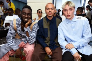 Evan Ross and guests
