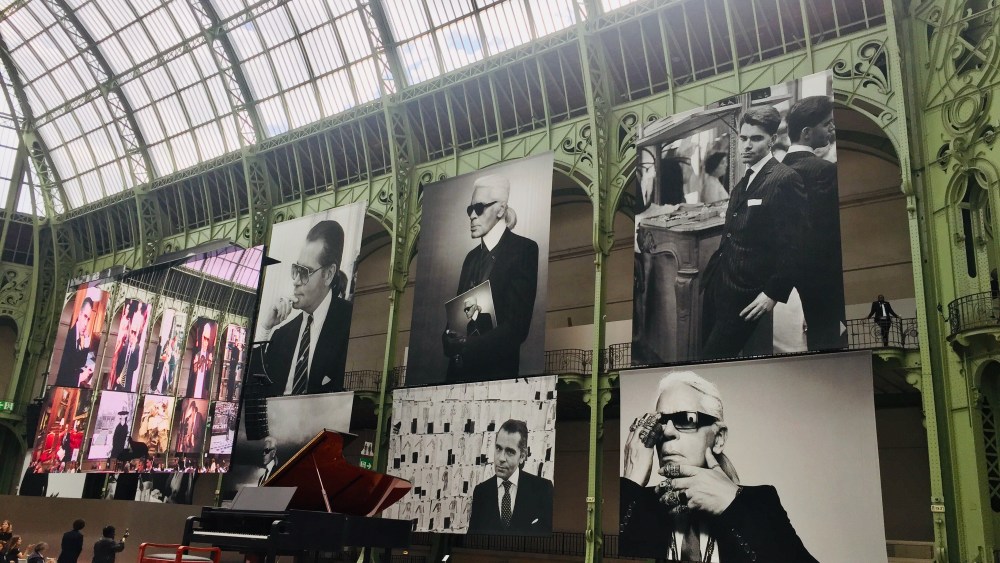 The set of "Karl For Ever"