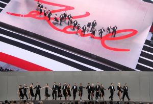 Performers on stage