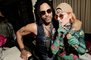 Lenny Kravitz and Noomi Rapace