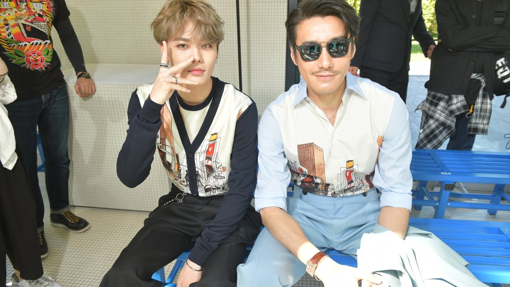 Lin Yanjun and Hu Bing
