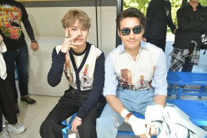 Lin Yanjun and Hu Bing